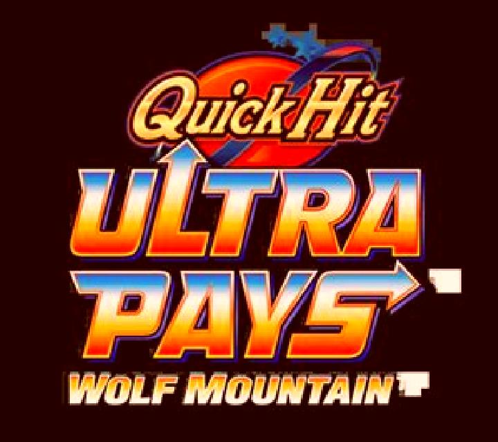Quick Hit Ultra Pays Wolf Mountain slot machine