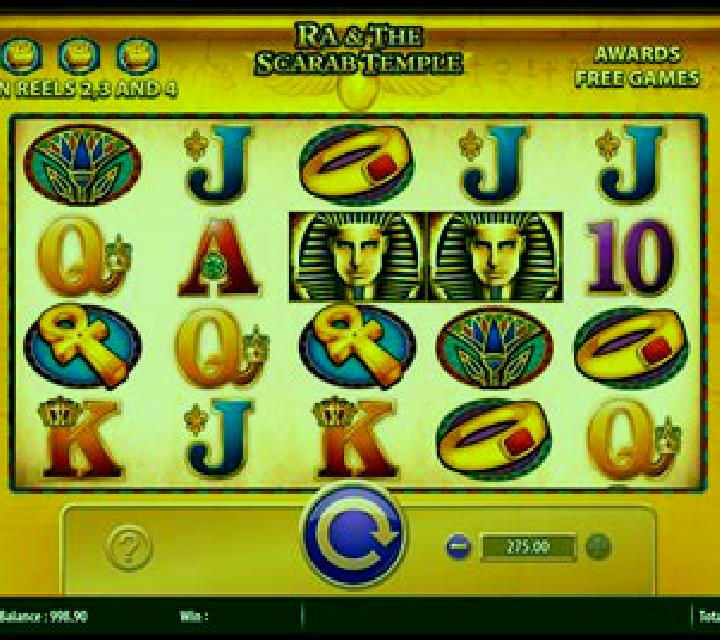 Ra and The Scarab Temple online slot