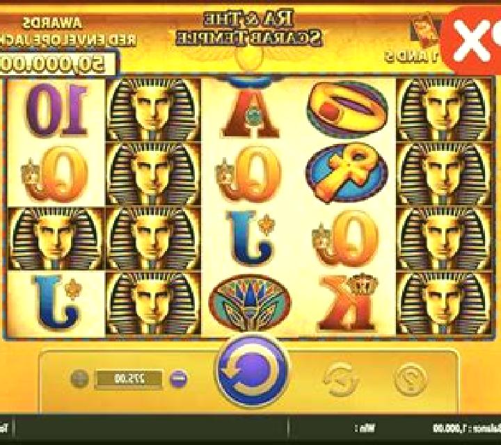 Ra and The Scarab Temple slot machine