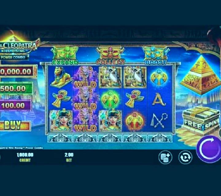 Ra & Cleopatra: Nile Rising Power Combo slot game