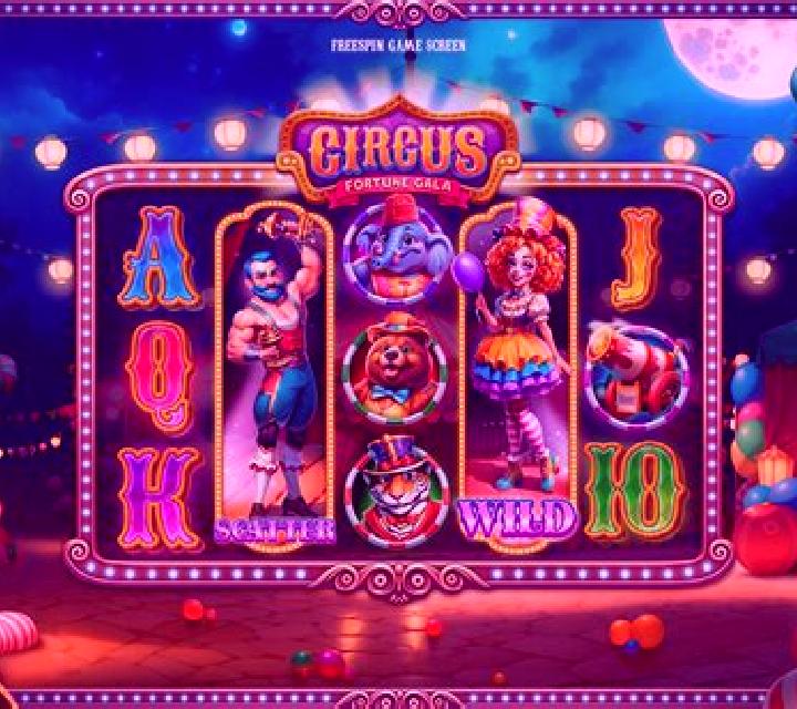 Rabbit Fire Circus slot machine