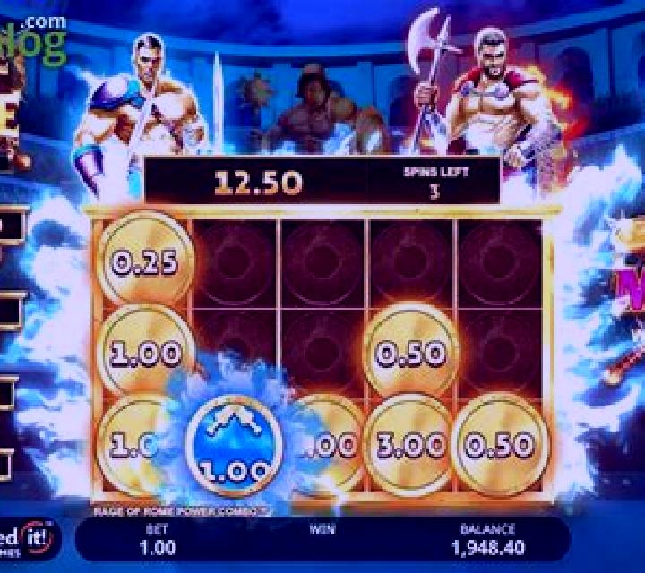 Rage of Rome Power Combo slot