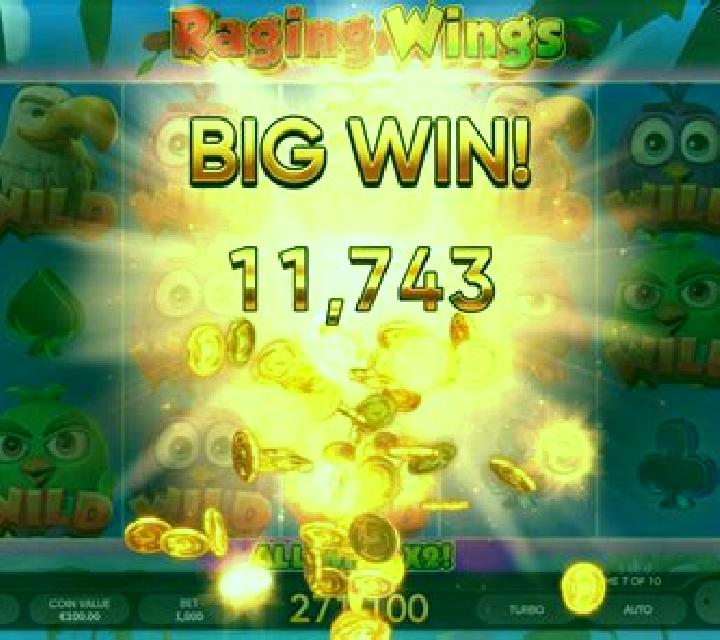 Raging Wings slot machine