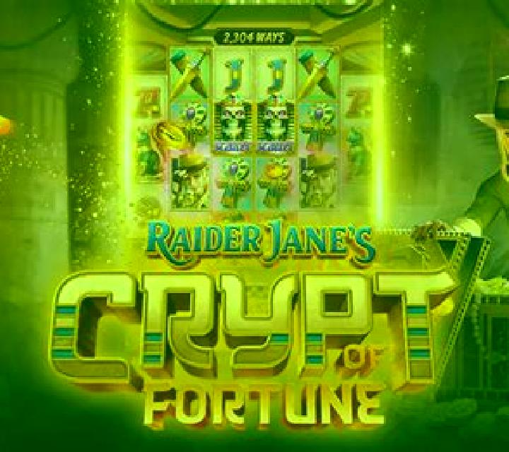 Raider Jane s Crypt of Fortune slot machine