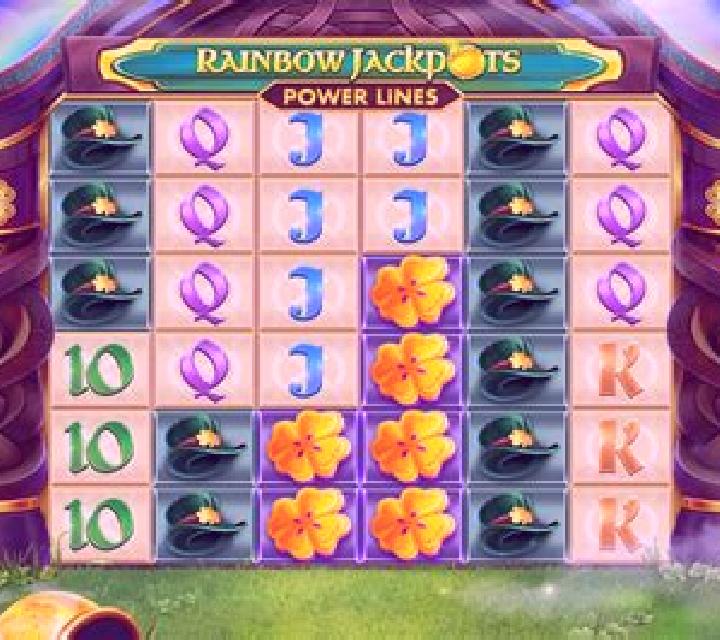 Rainbow Jackpots Power Lines slot
