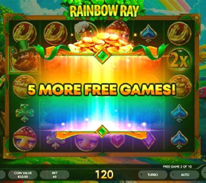 Rainbow Ray slot machine