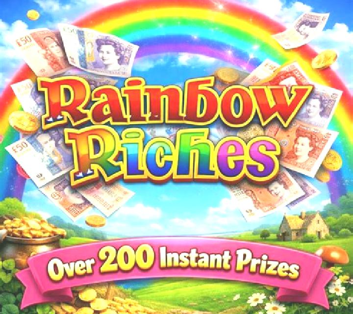 Rainbow Riches Cash Cluster online slot