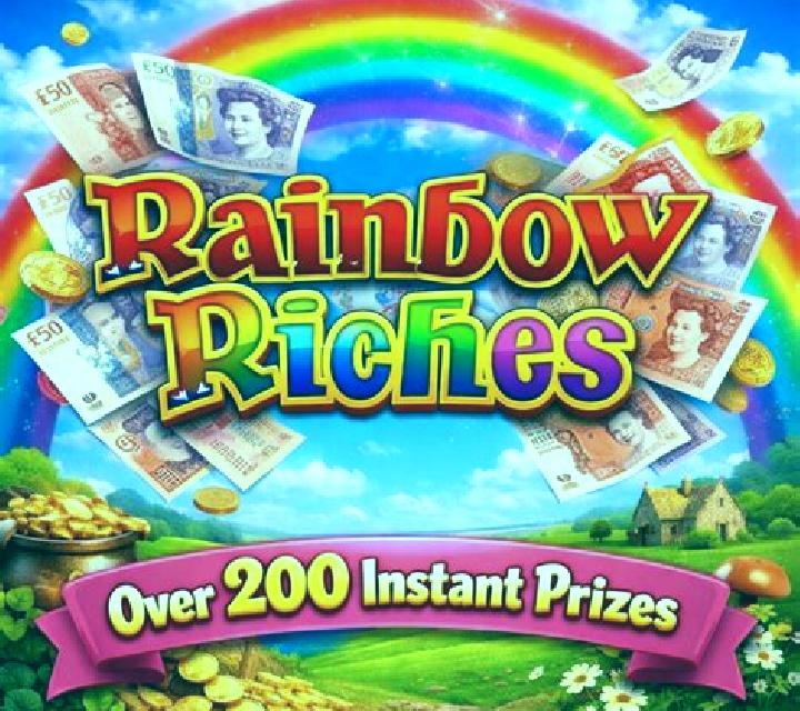 Rainbow Riches Cash Cluster slot game