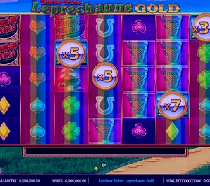 Rainbow Riches Leapin Leprechauns online slot