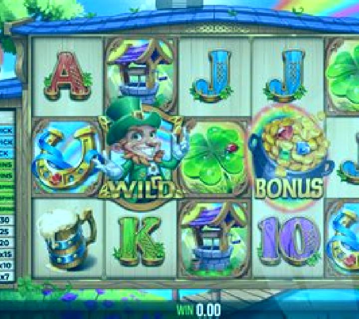 Rainbow Riches Leapin Leprechauns slot machine
