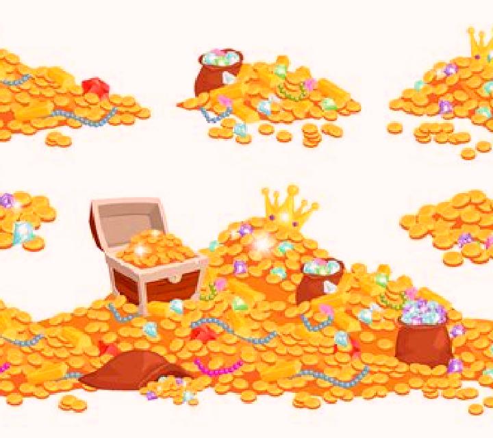Rainbow Riches Piles Of Cash slot game