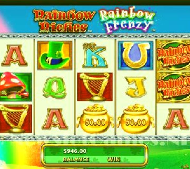 Rainbow Riches Rainbow Frenzy slot game