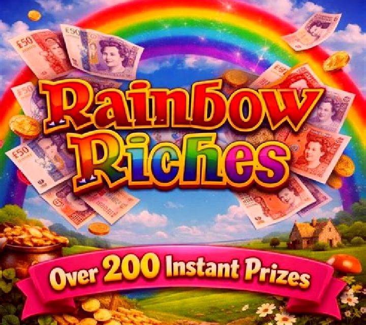Rainbow Riches Rainbow Reveal slot game