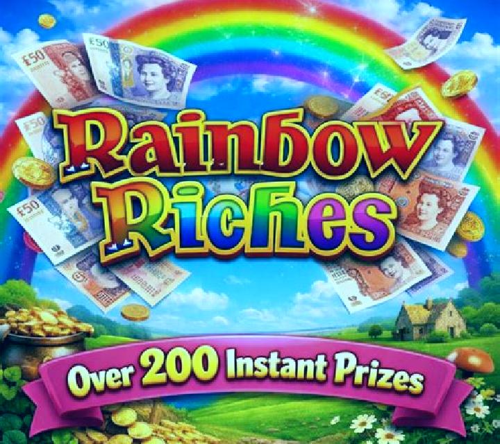 Rainbow Riches Rising Wins slot machine