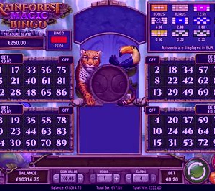 Rainforest Magic Bingo slot