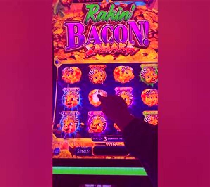 Rakin Bacon Sahara slot machine