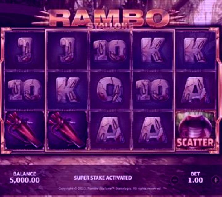 Rambo (StakeLogic) slot game