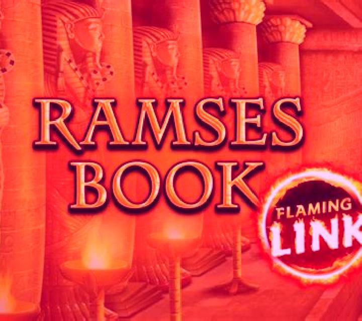 Ramses Book Flaming Link slot game