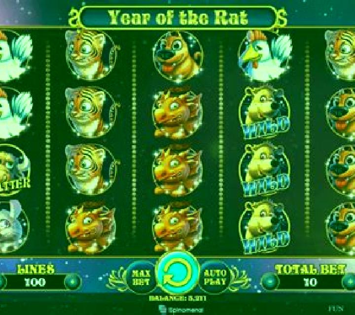 Rat Attack slot machine