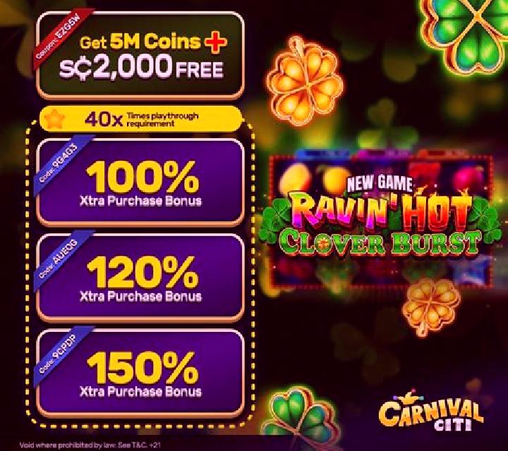 Ravin Hot - Clover Burst slot game