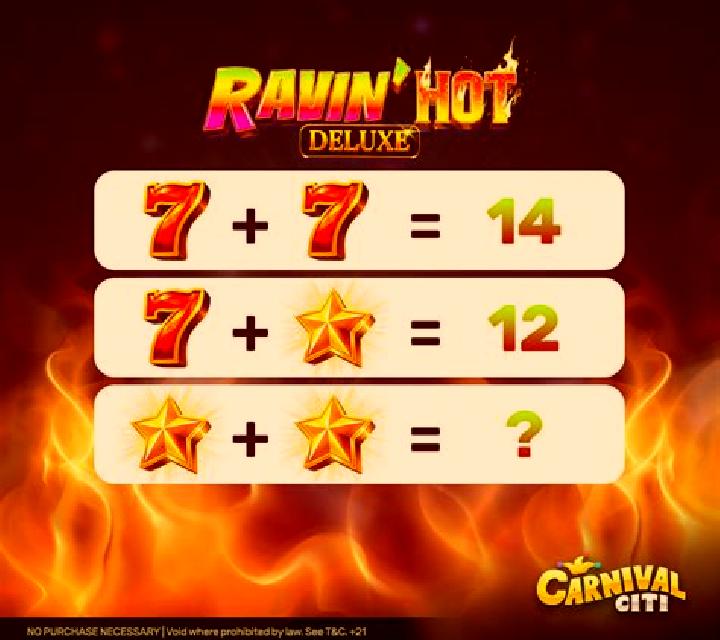 Ravin Hot Deluxe slot machine