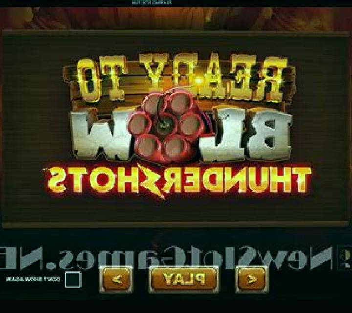 Ready to Blow: Thundershots slot