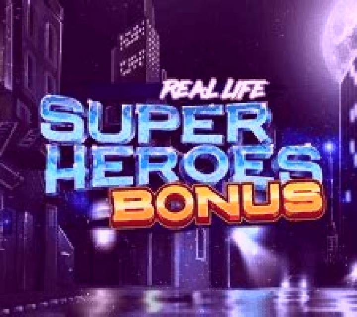 Real Life Super Heroes Bonus slot game