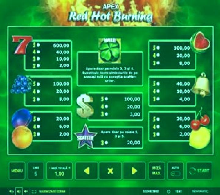 Red Hot Burning online slot
