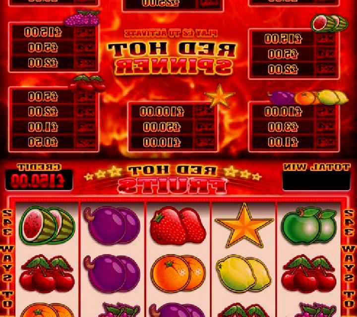 Red Hot Fruits (Blueprint) slot machine