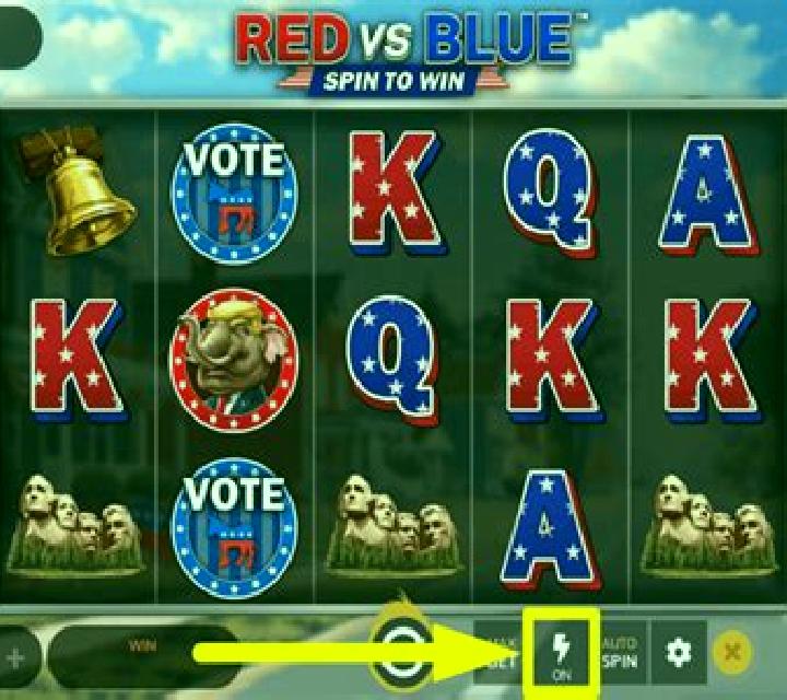 Red vs Blue Spin to Win slot