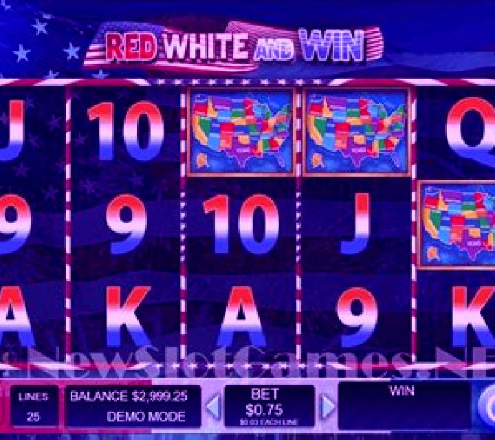 Red White and Win (Wager Gaming) slot game