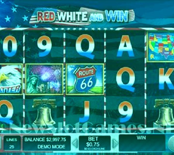 Red White and Win (Wager Gaming) slot machine