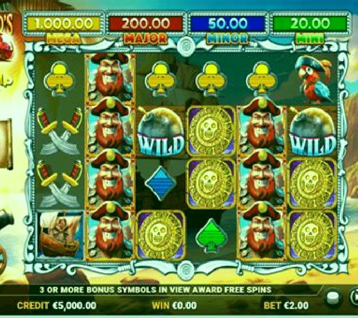 Redbeard s Ruby - Fortune Map slot