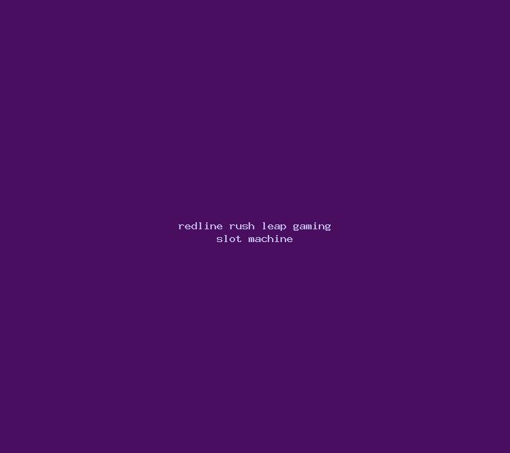 Redline Rush (Leap Gaming) slot machine