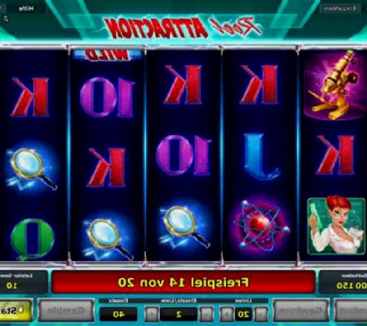 Reel Attraction slot machine