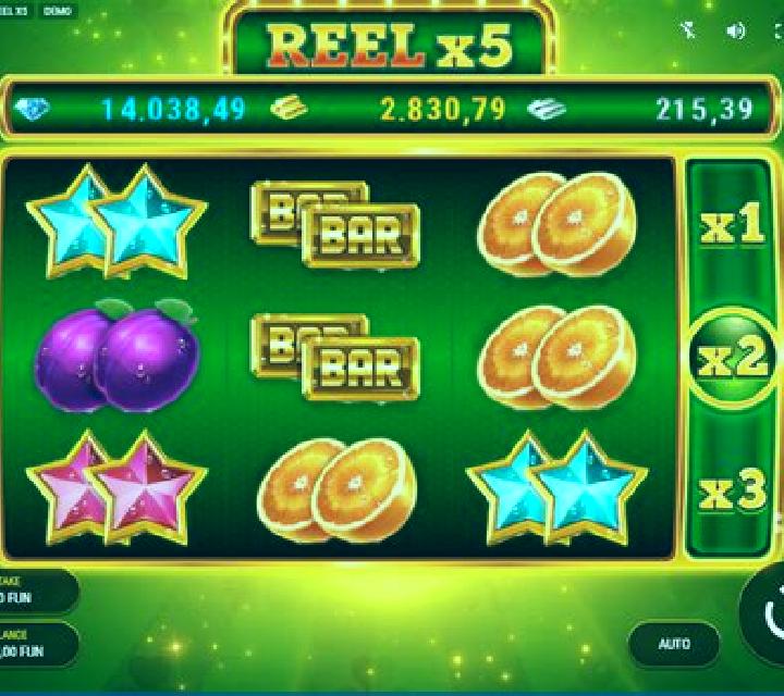 Reel x5 slot game