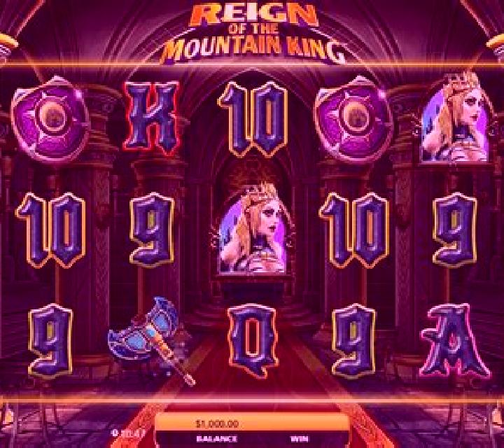 Reign Of The Mountain King slot machine