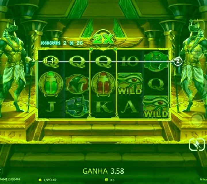 Reis do Egito slot game