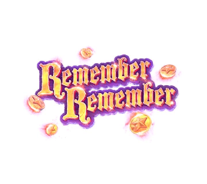 Remember Remember slot game