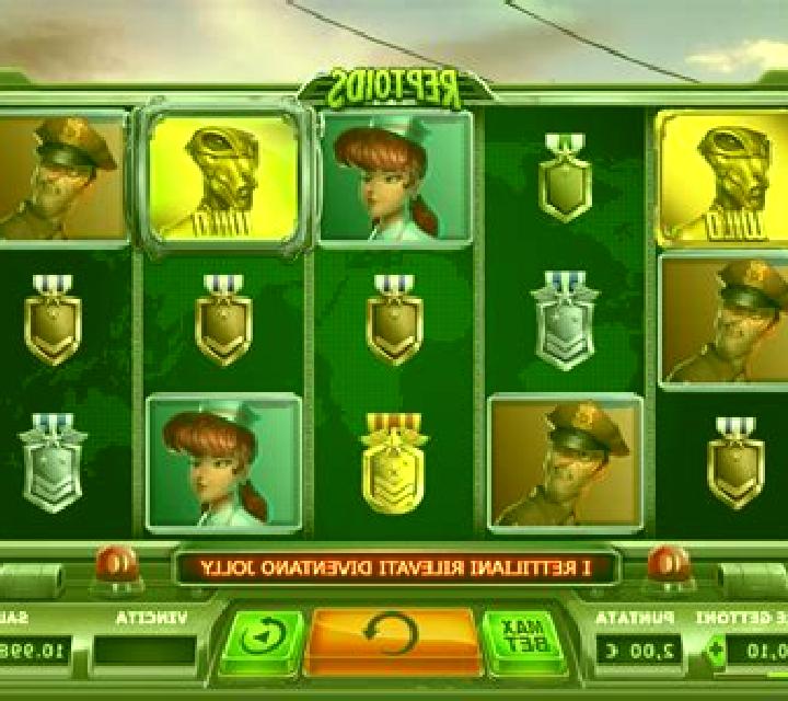 Reptoids slot machine