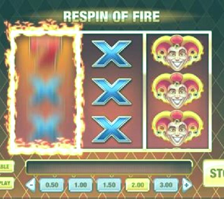 Respin Fire slot machine