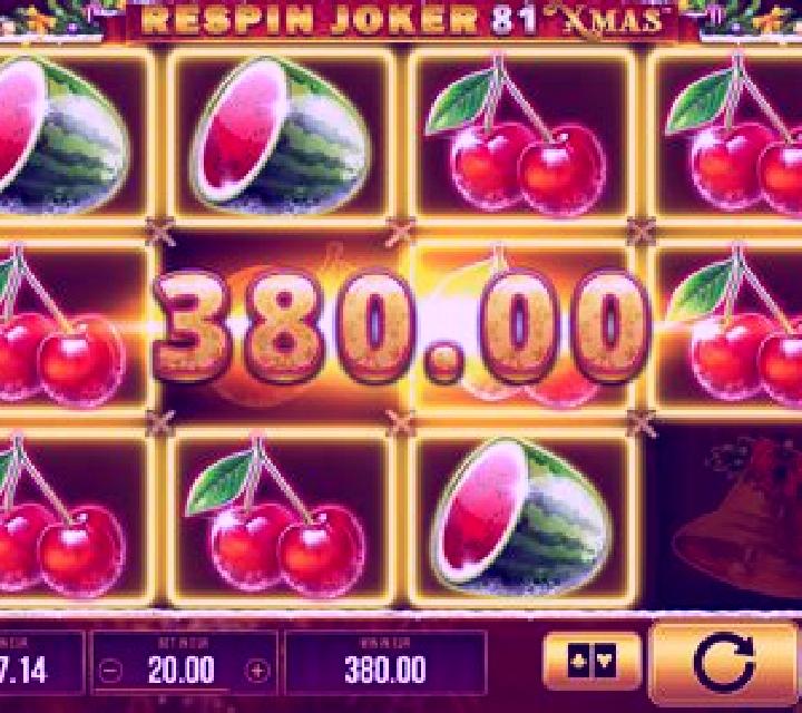 Respin Joker 81 Xmas Dice slot machine
