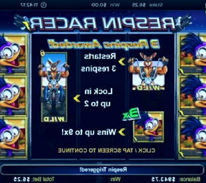Respin Racer slot game