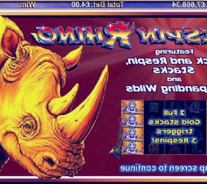 Respin Rhino slot game