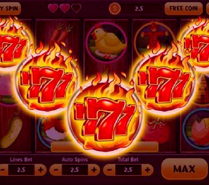 Retro 777 slot game