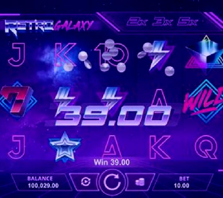 Retro Galaxy slot machine