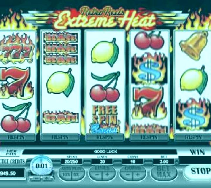 Retro Reels: Extreme Heat slot machine
