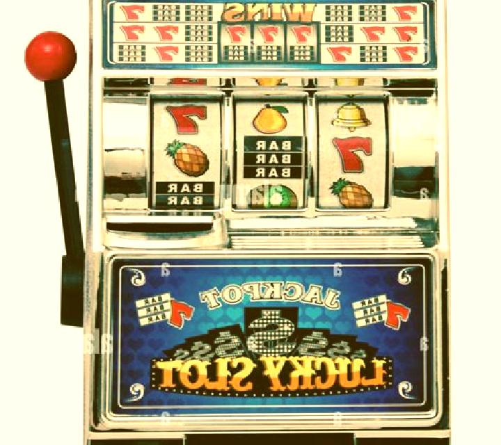 Retro slot machine