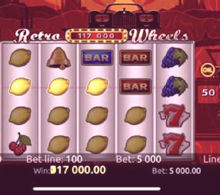 Retro Wheels slot machine