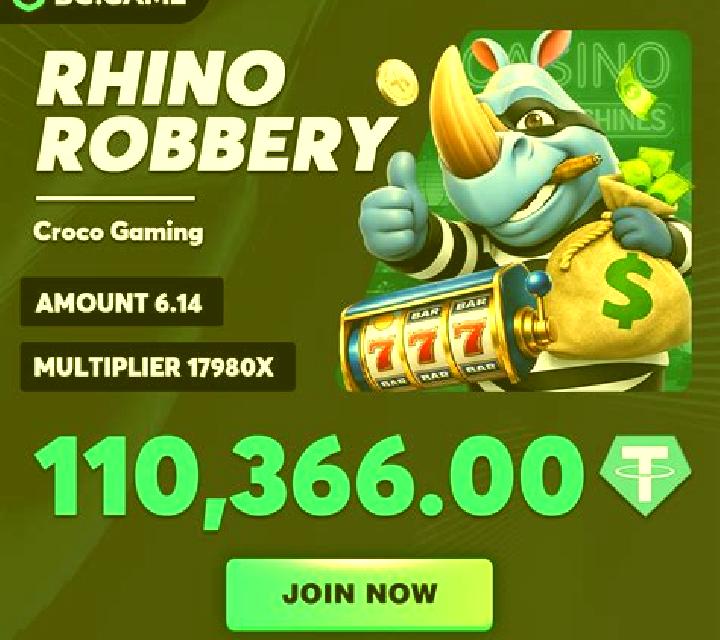 Rhino Robbery slot machine